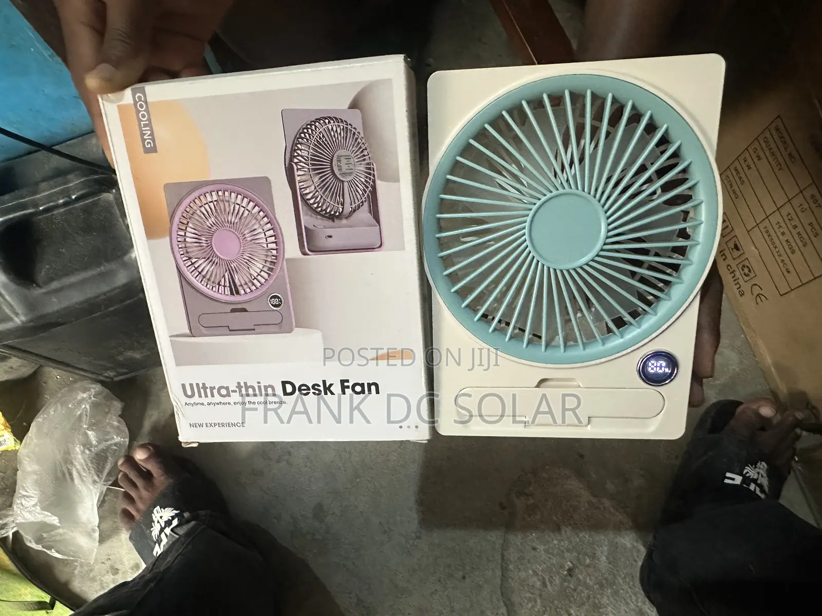 Ultra Thin Desk Fan