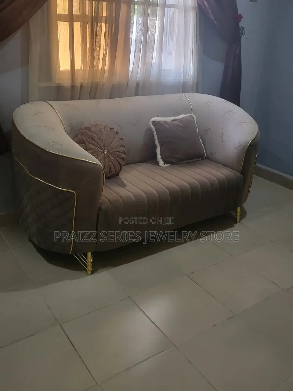 Modern Brown Sofa for Living Room