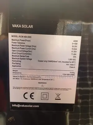585W Bificial Solar Panel