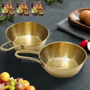 Multipurpose Korean-Style Stainless Steel Bowls