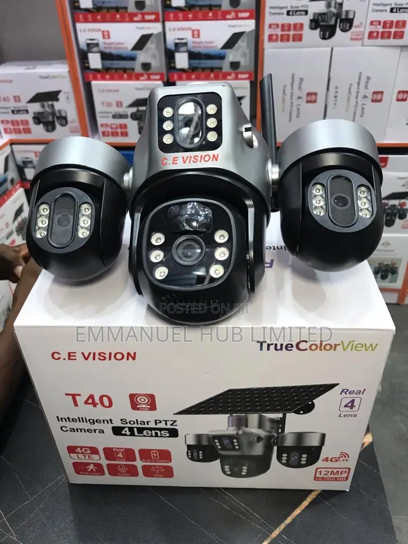 T40 4 Lens Solar PTZ Camera