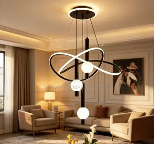 Led Microphone Chandelier