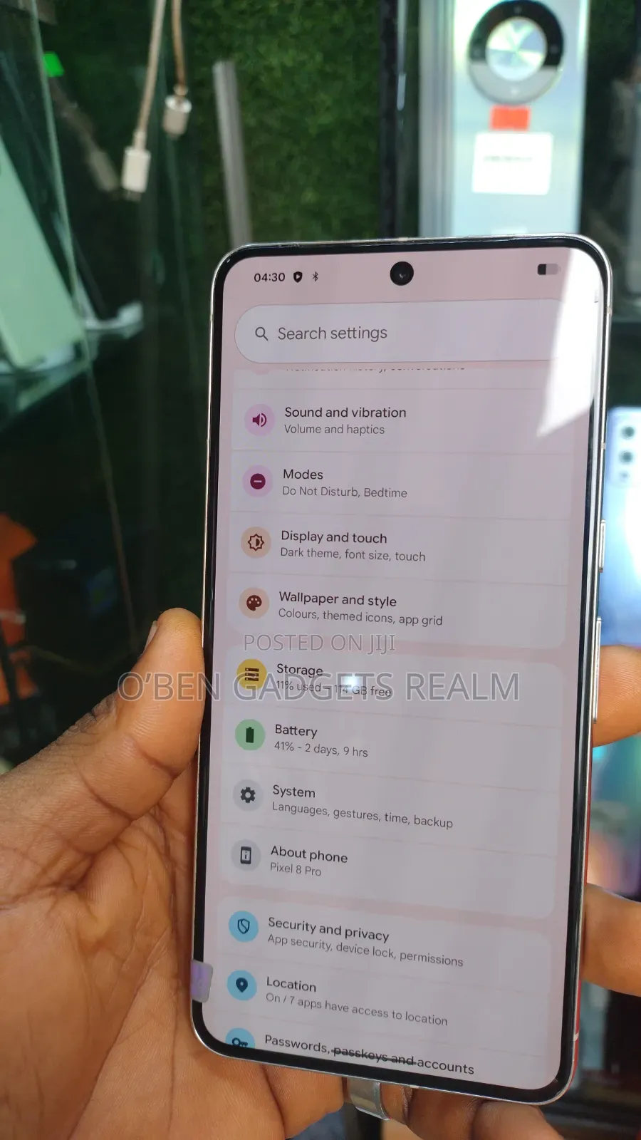 Google Pixel 8 Pro 128 GB White