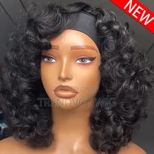Bouncy Curly Headband Wig 200g