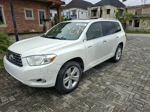Toyota Highlander Limited 2009 White