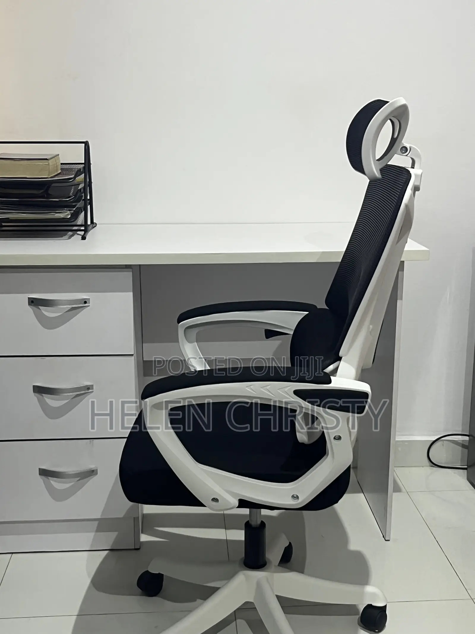 High-Back Ergonomic Mesh Office Chair.