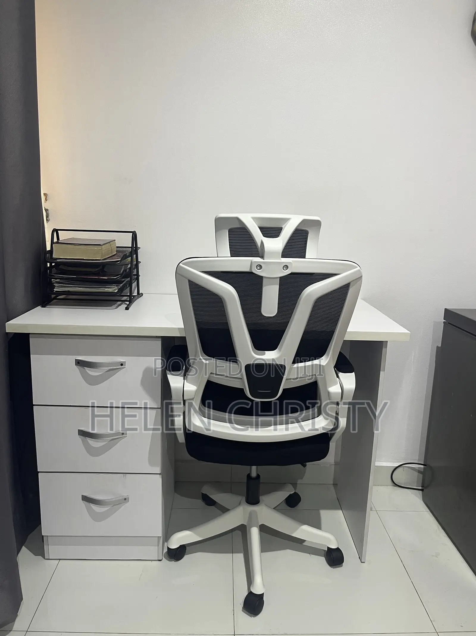 High-Back Ergonomic Mesh Office Chair.