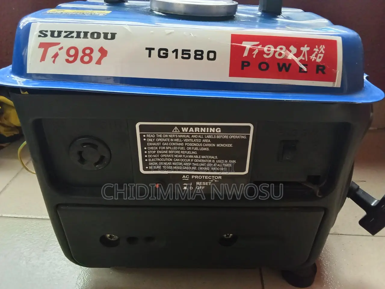 Tiger Generator 1kva Copper Wire