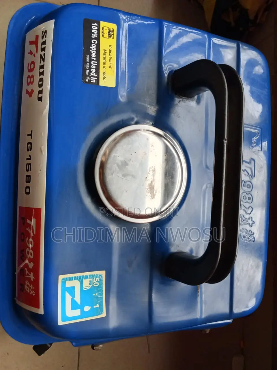 Tiger Generator 1kva Copper Wire