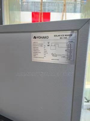 Yohako Ice Block Making Freezer AC Dc