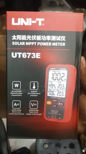 Ut673e Uni-T 2000w Solar MPPT Power Meter