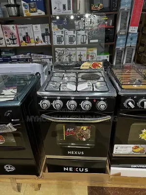 Nexus 60x60cm Standing Gas Cooker With Oven 3 by 1electric