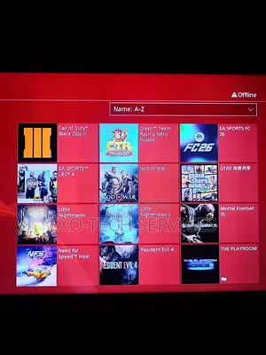 PS4 With Games Installed
