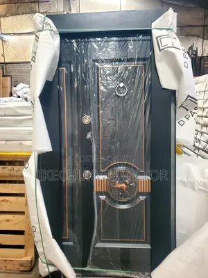 4ft Extra-Height Turkish Steel Door – Royal Stag Edition