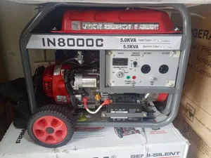 I Power Petrol Cooper Coil Generator Made in Japan 5.5 KVA