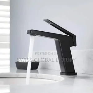 Executive Quality Basin Mixer Tap, Available in Black and Stainless