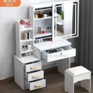 Cupboard and Shelves With Mirror..