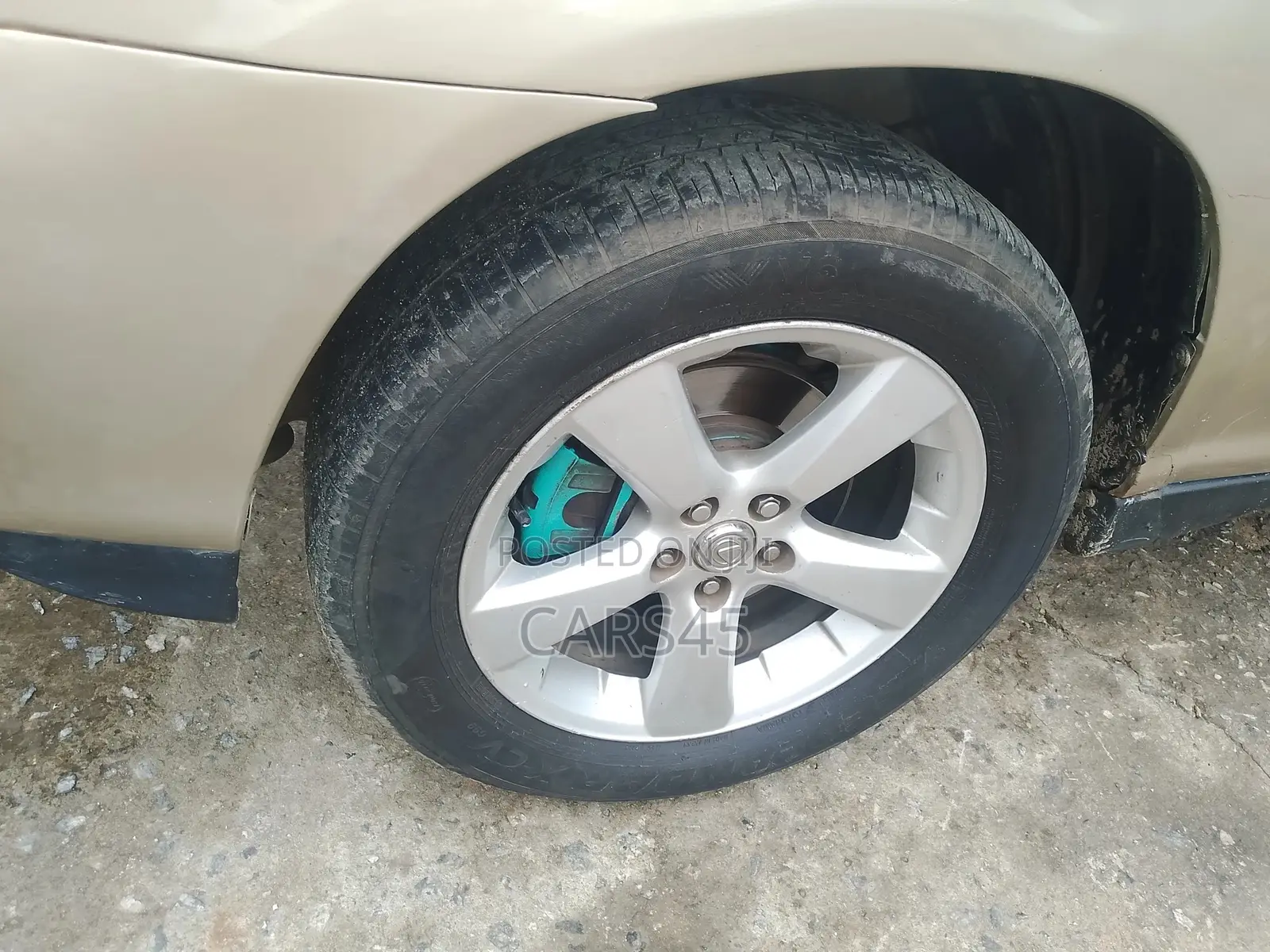 Lexus RX 2004 Gold
