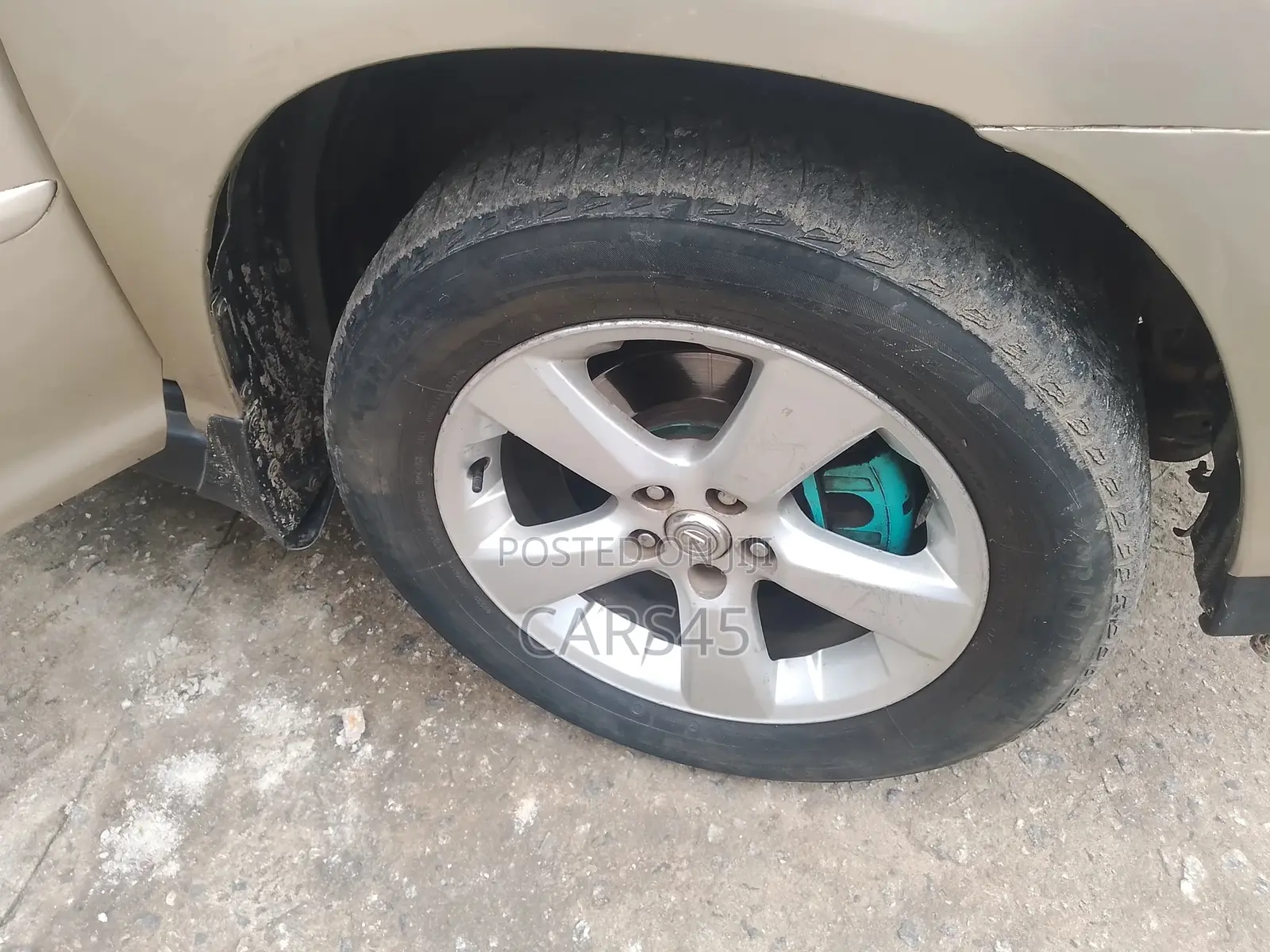 Lexus RX 2004 Gold
