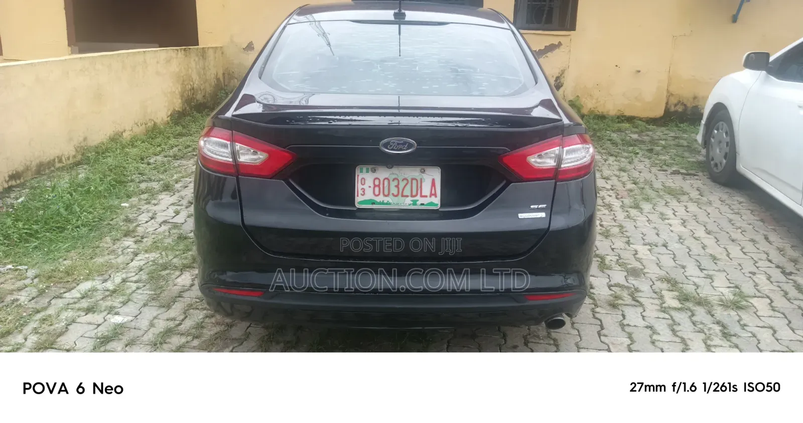 Ford Fusion S 2013 Black
