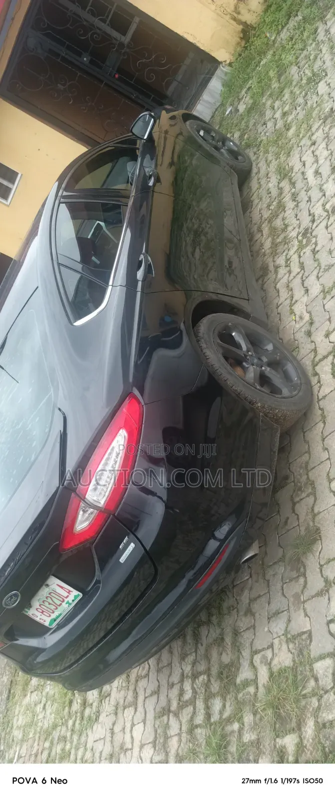 Ford Fusion S 2013 Black