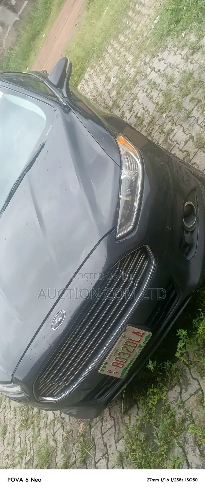 Ford Fusion S 2013 Black