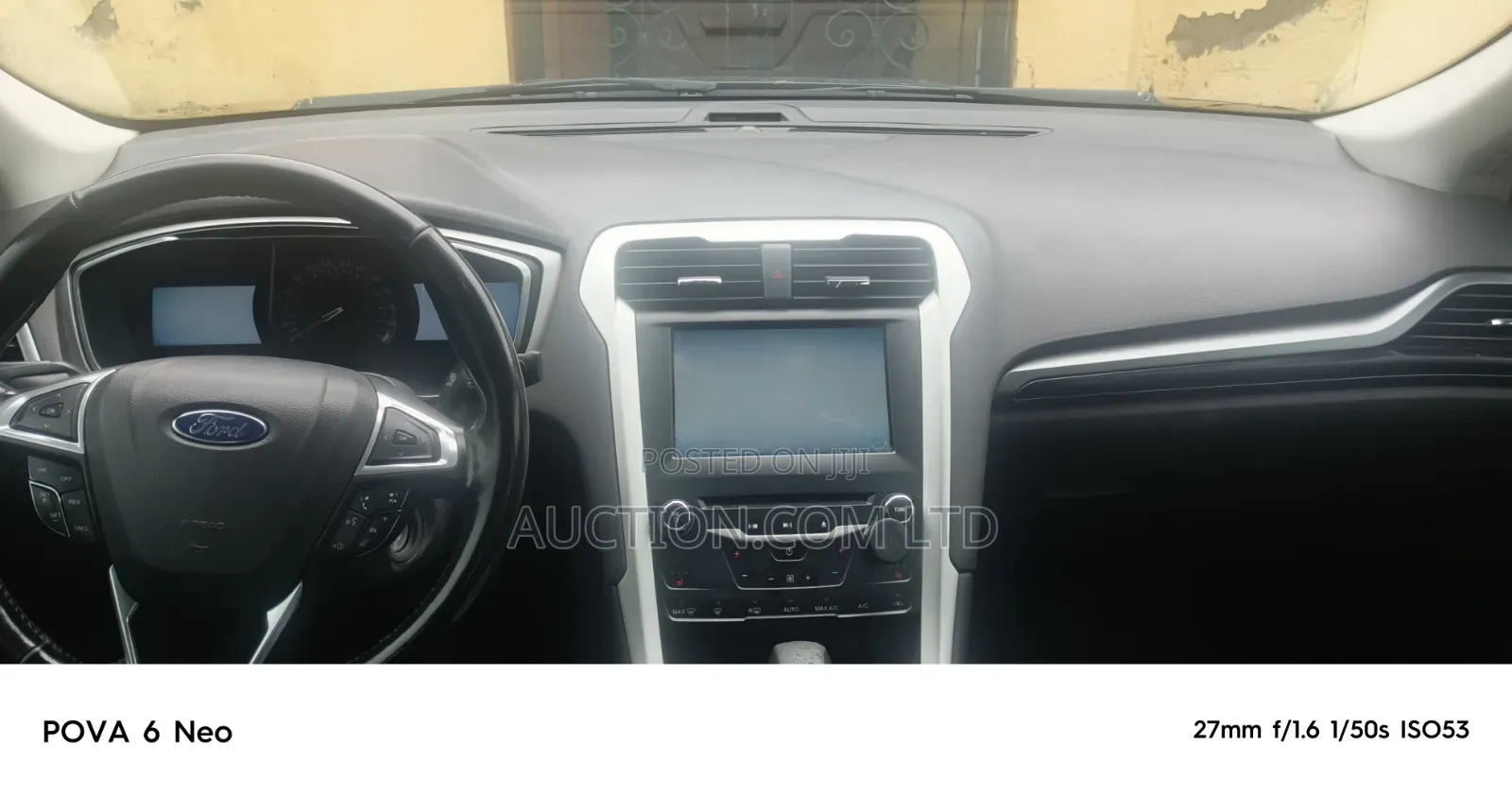 Ford Fusion S 2013 Black
