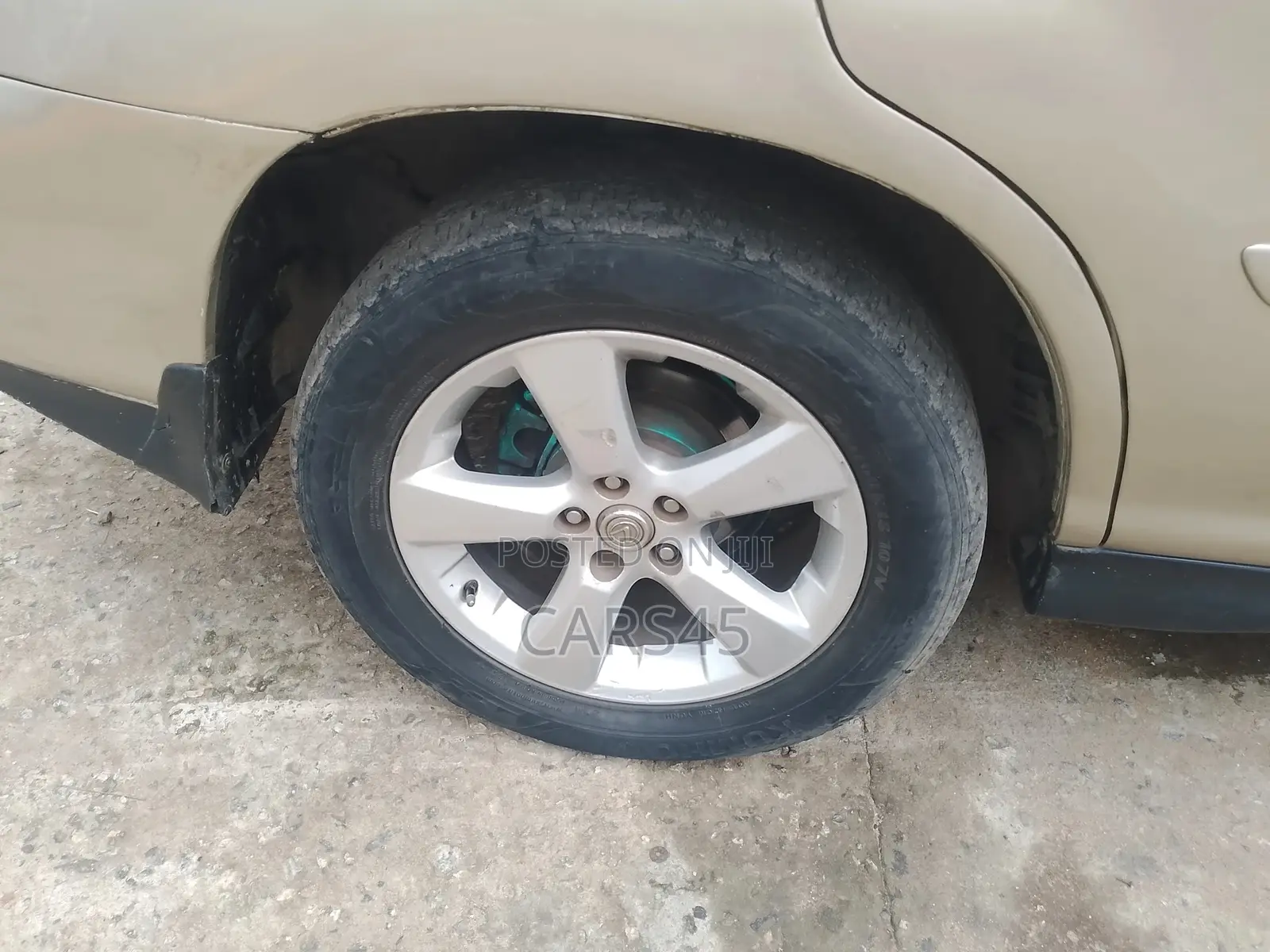Lexus RX 2004 Gold