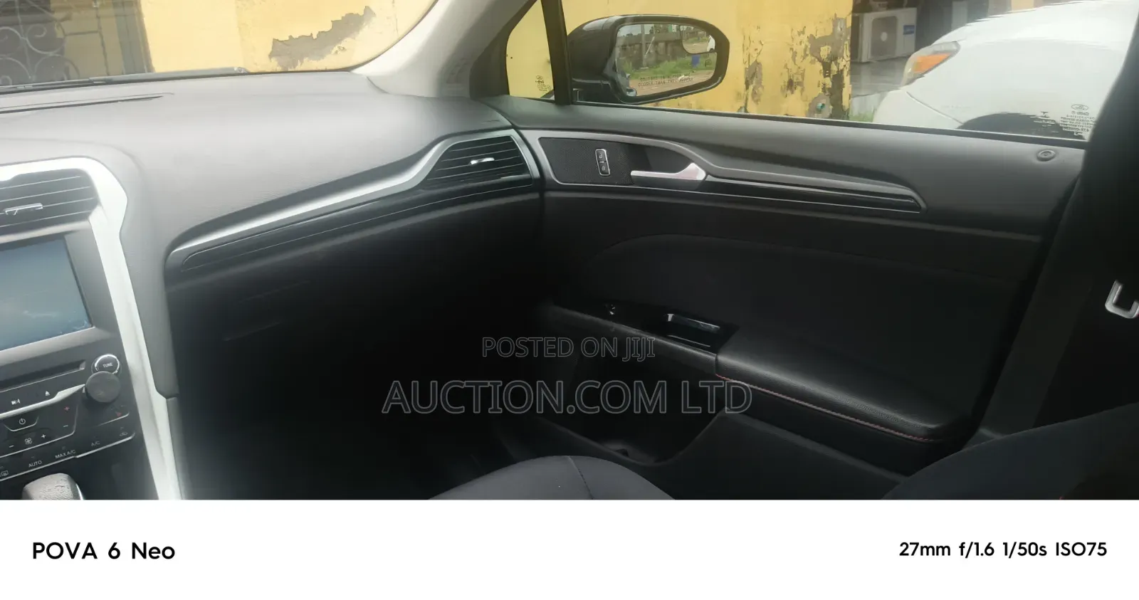 Ford Fusion S 2013 Black