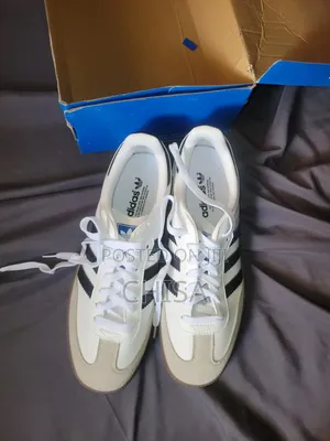 White Adidas Samba OG Sneakers