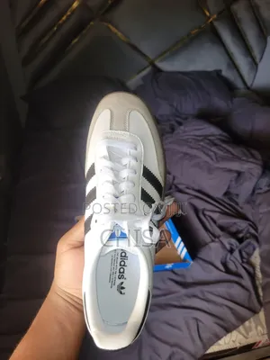 White Adidas Samba OG Sneakers