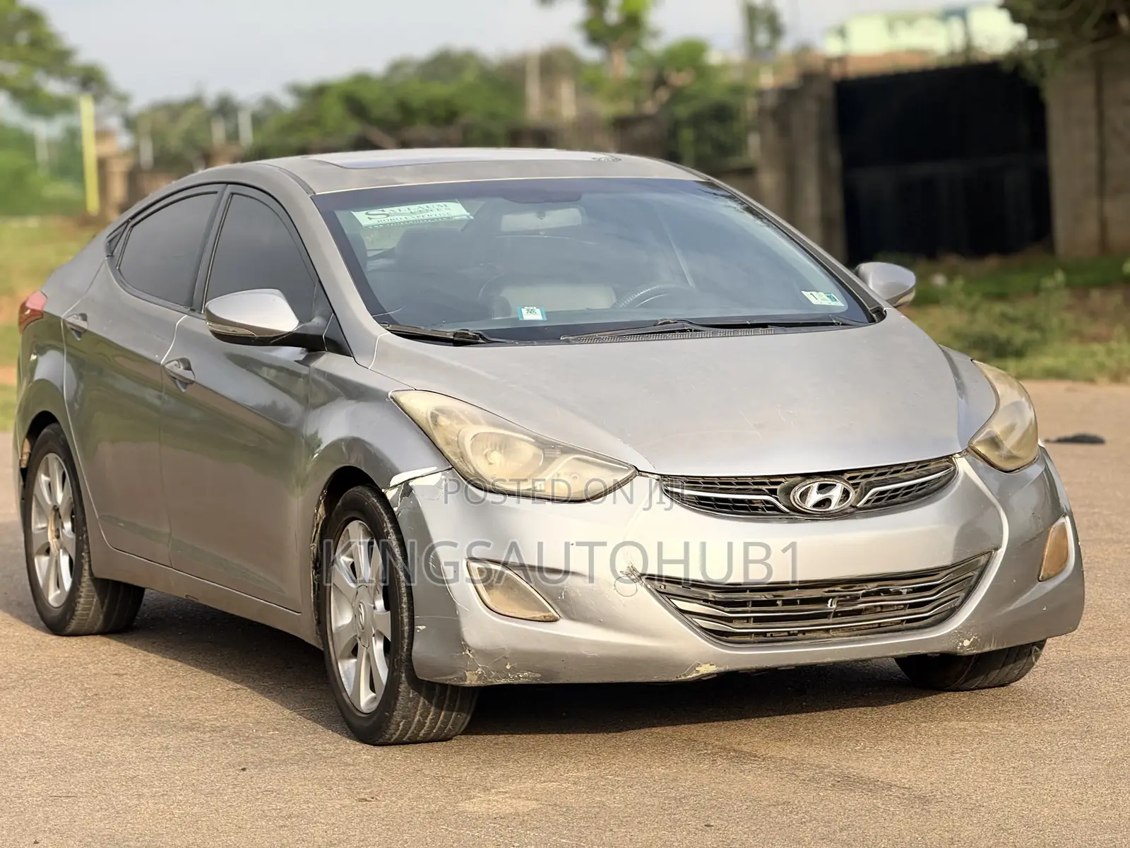 Hyundai Elantra Limited 2011 Gray
