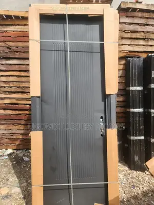 Graphite Linea Steel Door – 3ft Extra Height