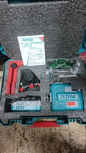 TOTAL Tools Cordless 3D Laser Level (Model: TLL301201),