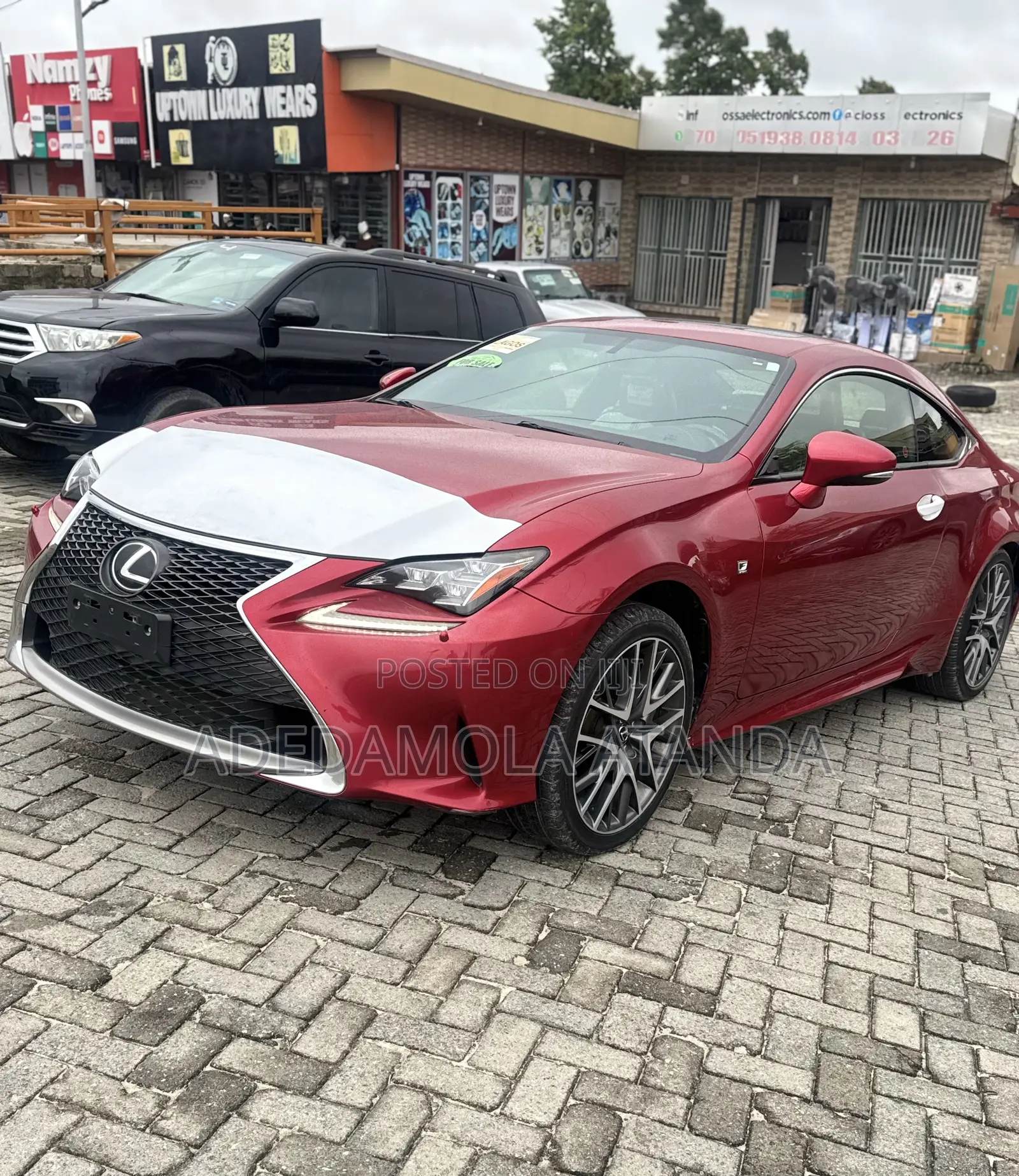 Lexus RC 2015 Red