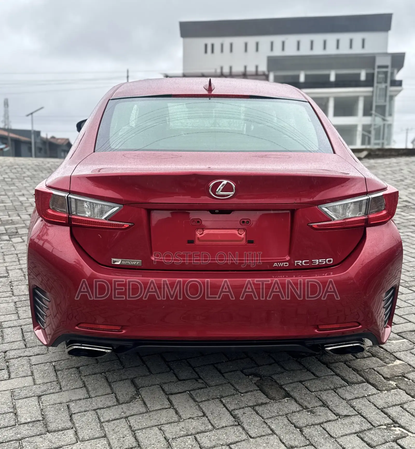 Lexus RC 2015 Red