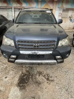 Toyota Highlander V6 2005 Blue