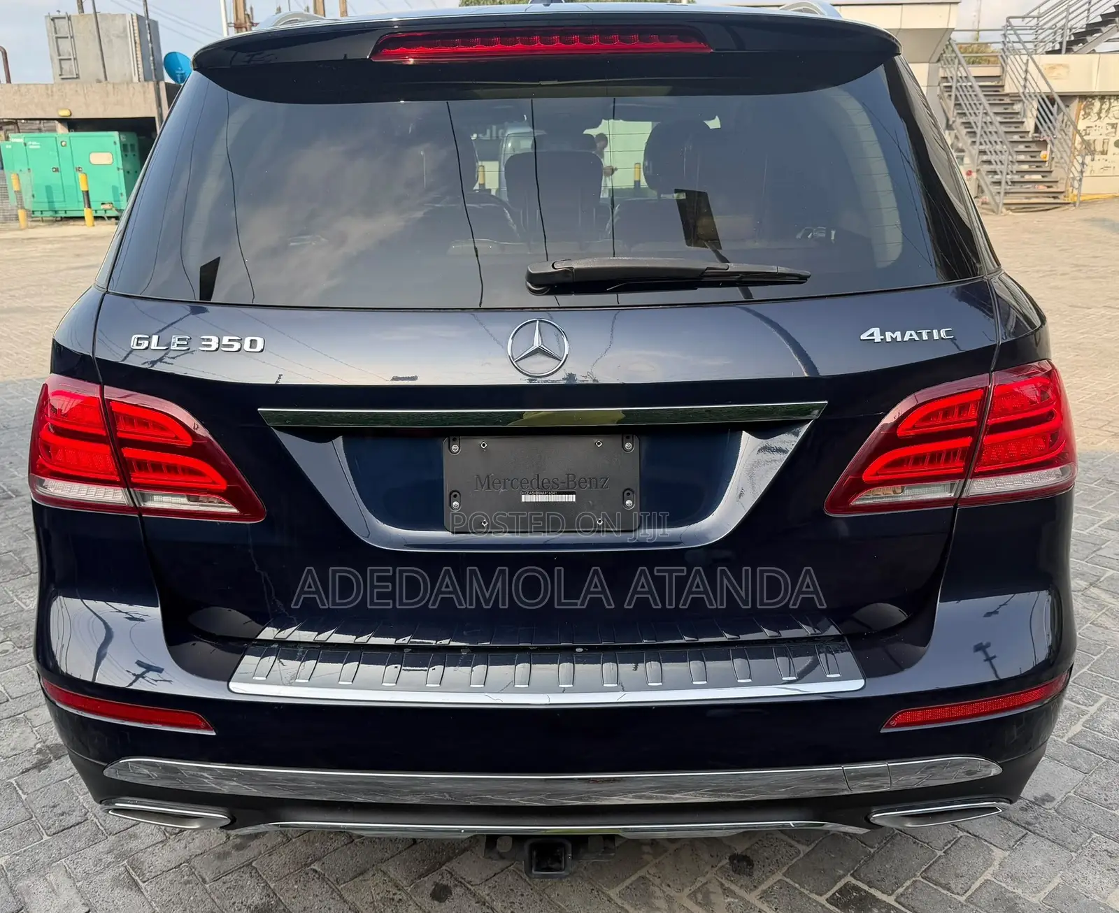 Mercedes-Benz GLE-Class 2017 Blue