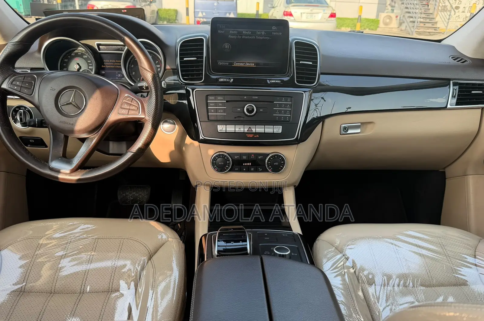 Mercedes-Benz GLE-Class 2017 Blue