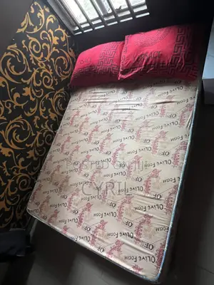 4by6 Mattress With 2 Pillows