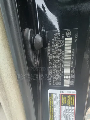 Toyota Camry 2008 Black