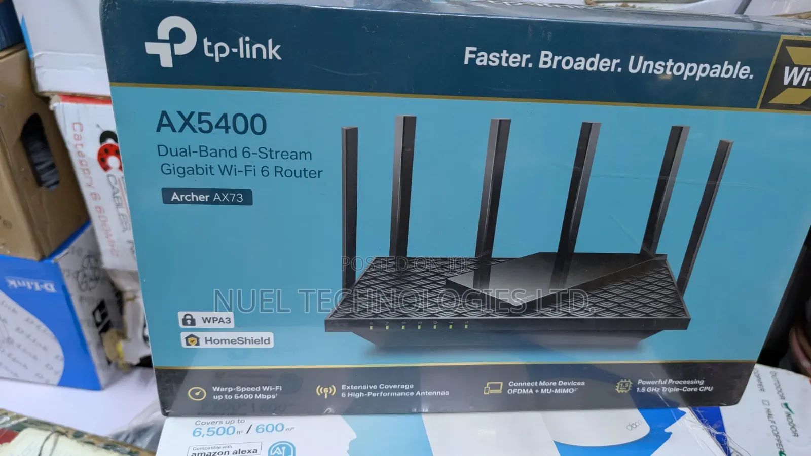 TP Link Tri Band Wireless Router