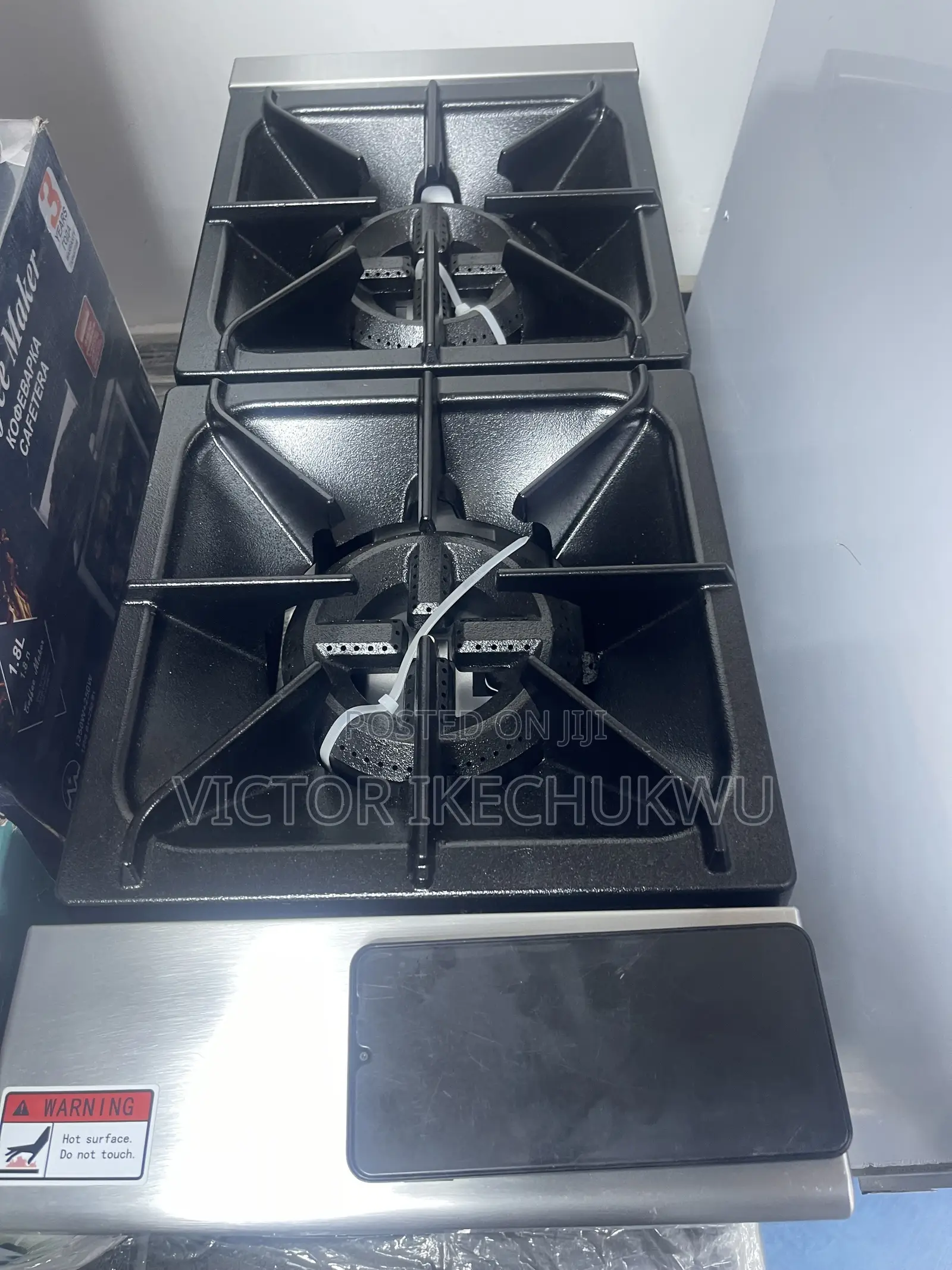 2burner Counter Gas Cooker