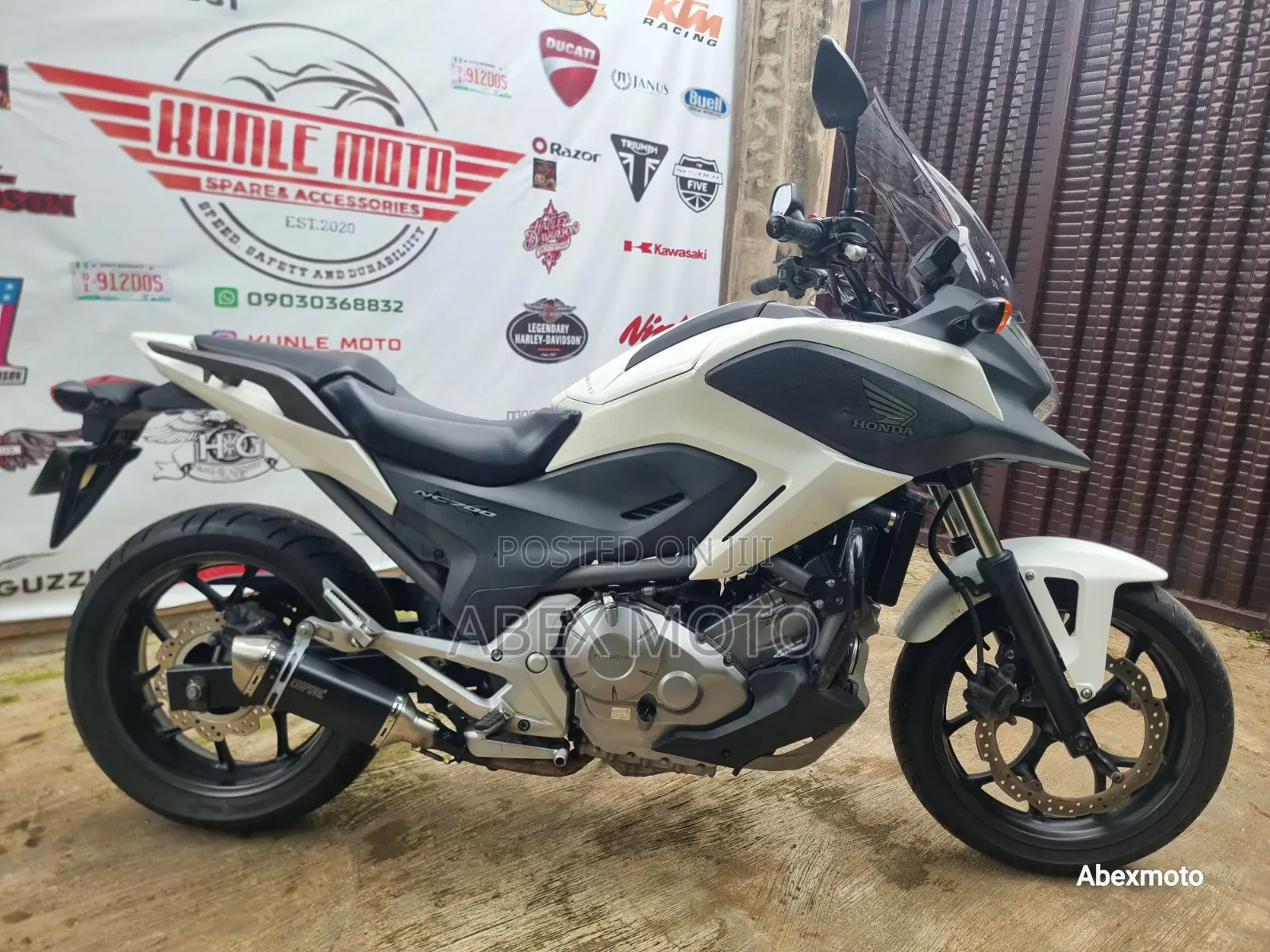 Honda NC700X 2012 White