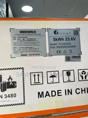 Felicity 5kwh 24v Lithium Ion Battery