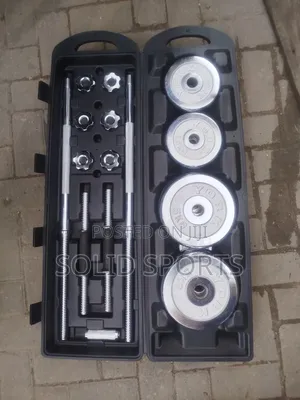 Brand New Strong Set of 50 Kg Chrome Dumbbell Set