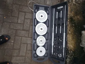 Brand New Strong Set of 50 Kg Chrome Dumbbell Set