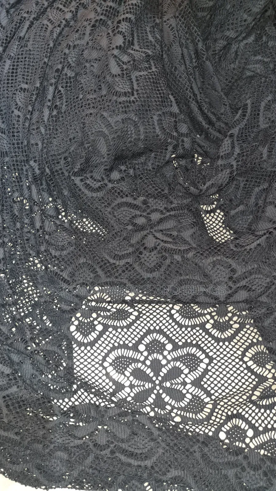 Black Net Lace