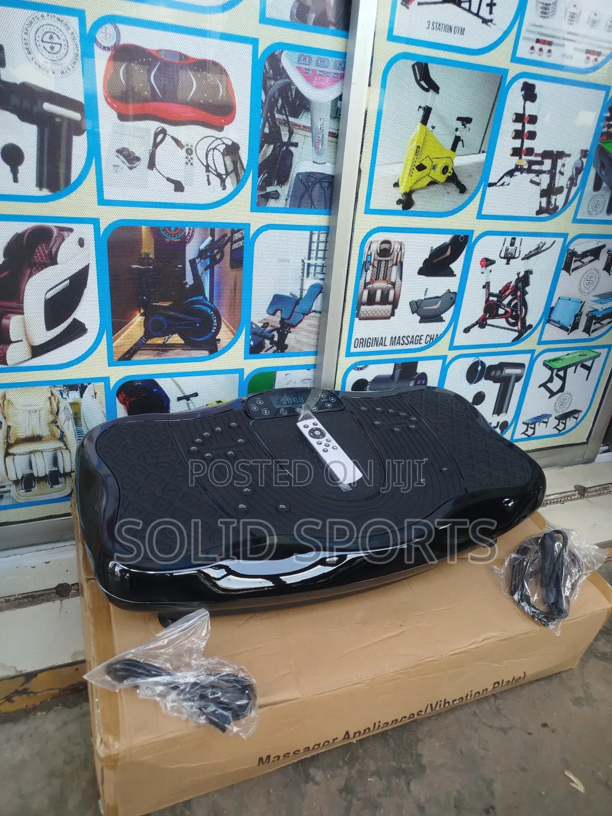 Black Slim Body Massager Original Big Size