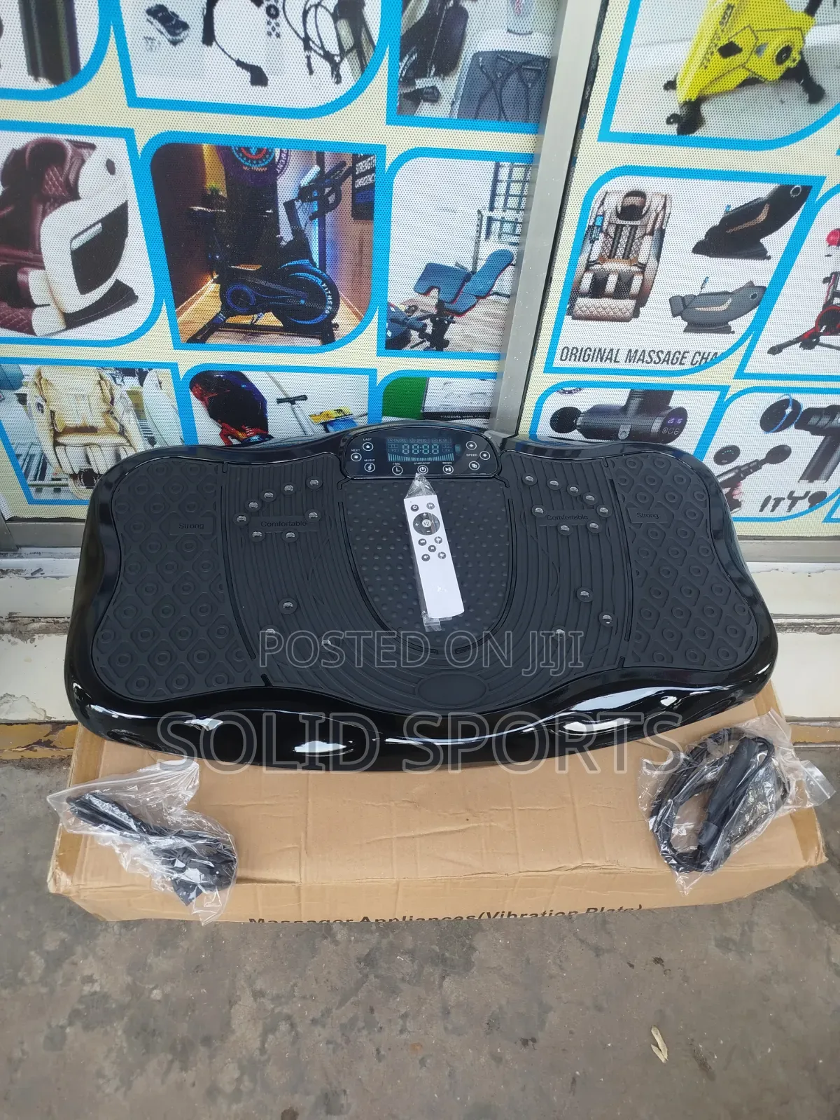 Black Slim Body Massager Original Big Size